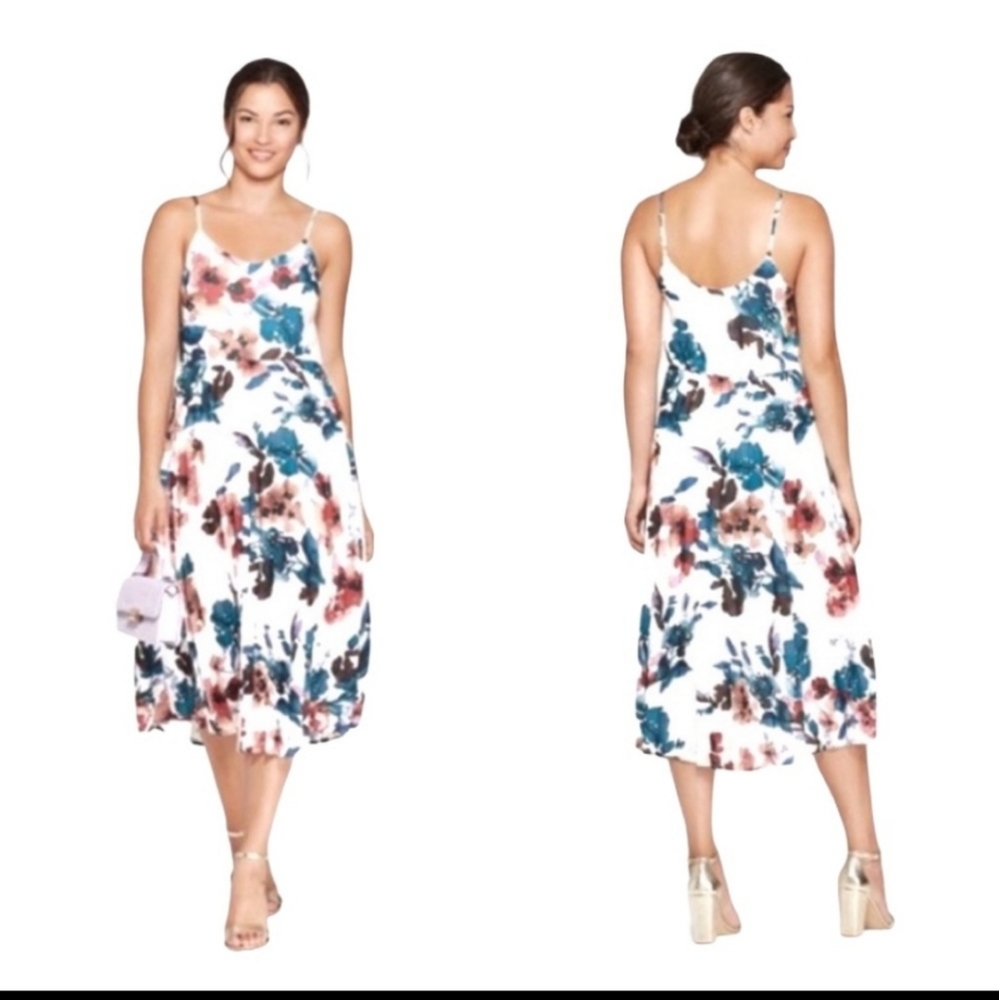 A New Day Pleated Summer Dress, size XL